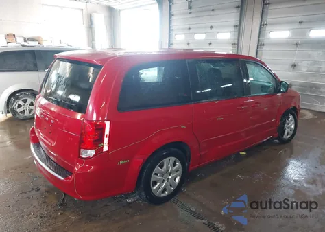 2015 Dodge Grand Caravan Se z USA, uszkodzony, nr VIN 2C4RDGBG2FR687527